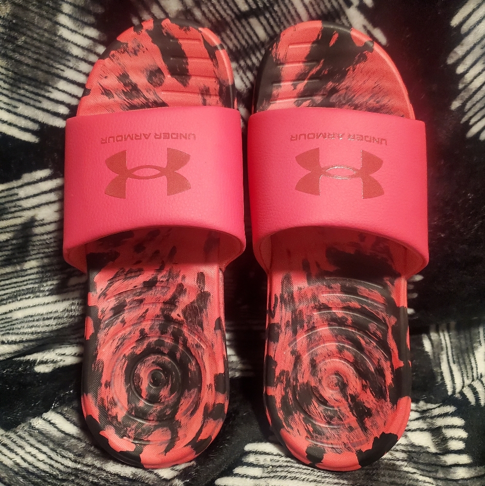 Womens under armor slides